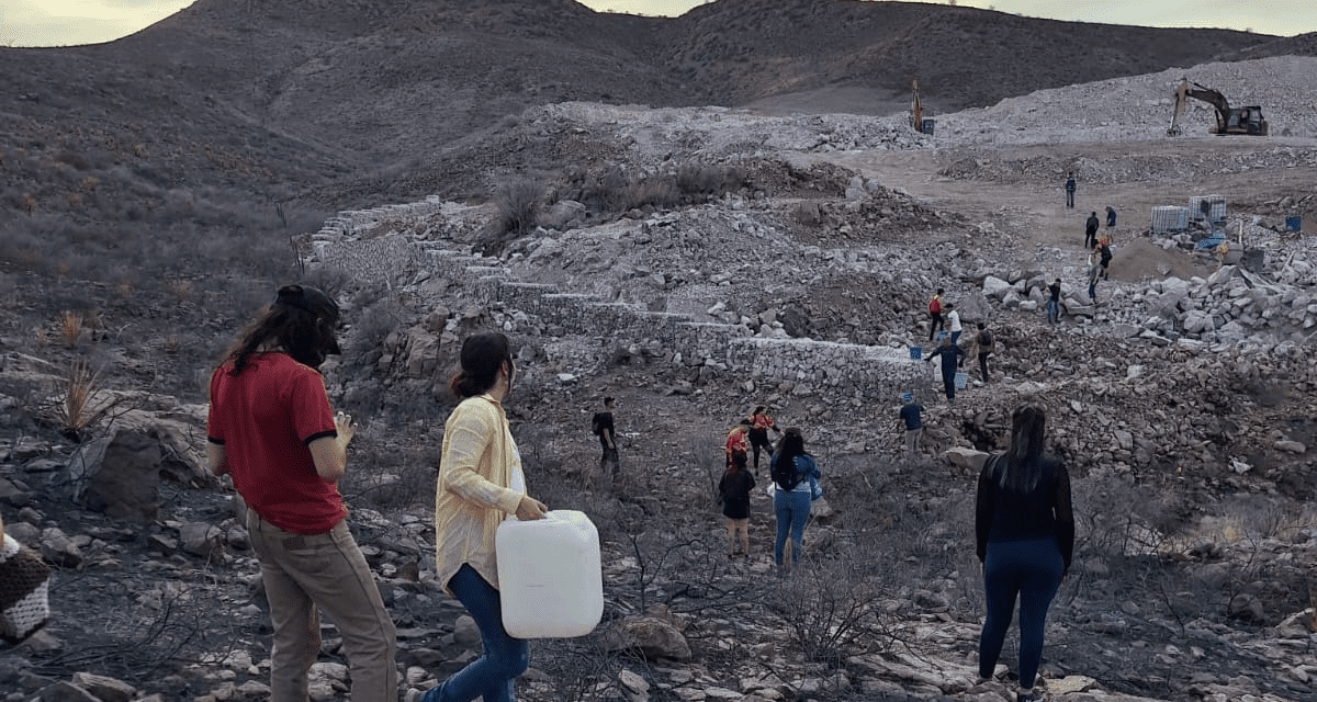 Sale ciudadanía a cuidar el Cerro del Caballo