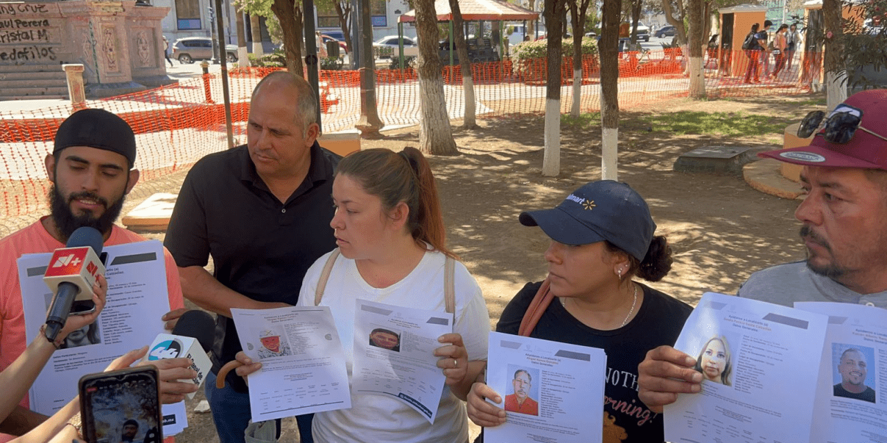 Exigen localización de conductores desaparecidos