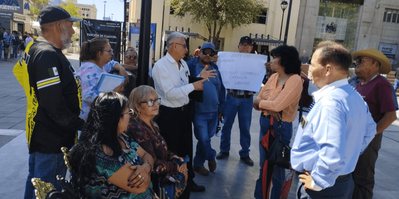 “Plantó” Ayuntamiento a tianguistas