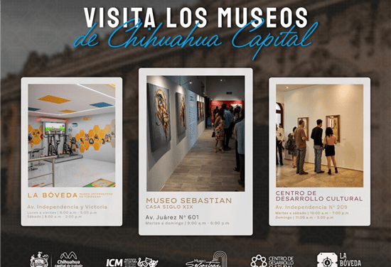 En estas vacaciones visita los museos municipales de Chihuahua Capital