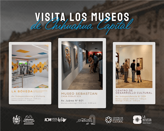 En estas vacaciones visita los museos municipales de Chihuahua Capital