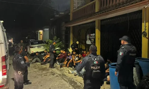¡Auxilio!, gritaban 41 migrantes hacinados en una casa en Escobedo