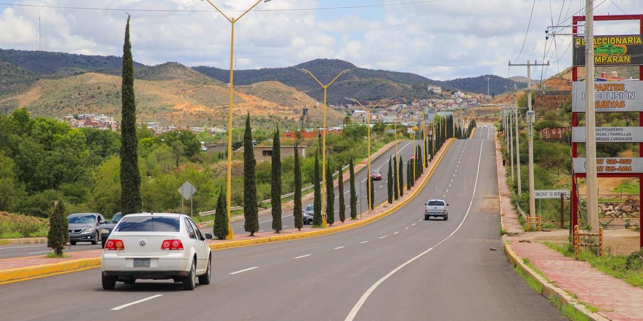 Concluye rehabilitación del anillo perimetral Luis Donaldo Colosio Norte de Parral