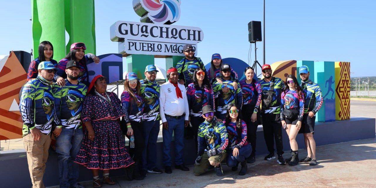 Realizan la Ruta Sierra Tarahumara 2024 en Guachochi