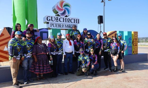 Realizan la Ruta Sierra Tarahumara 2024 en Guachochi