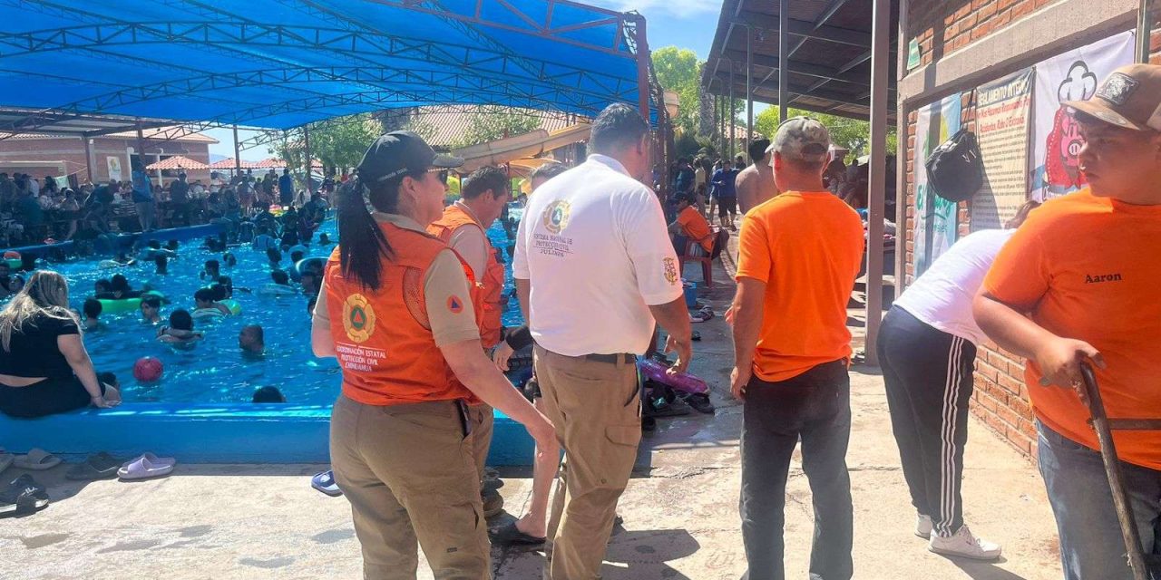 Exhortan a mantener medidas preventivas al acudir a balnearios