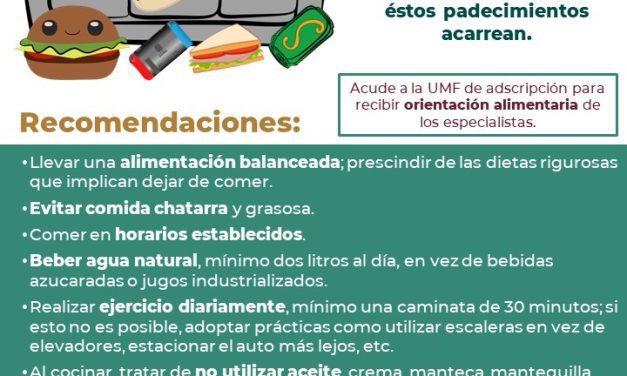 Exhorta IMSS a buenos hábitos desde la niñez