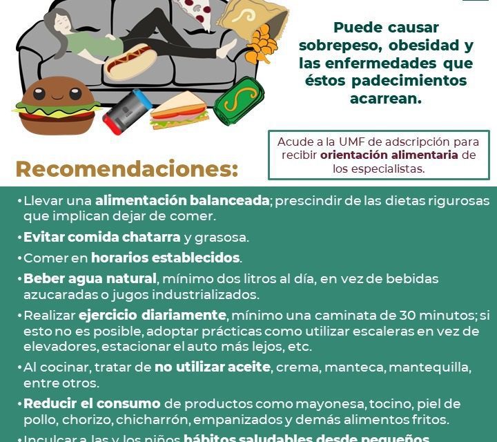 Exhorta IMSS a buenos hábitos desde la niñez
