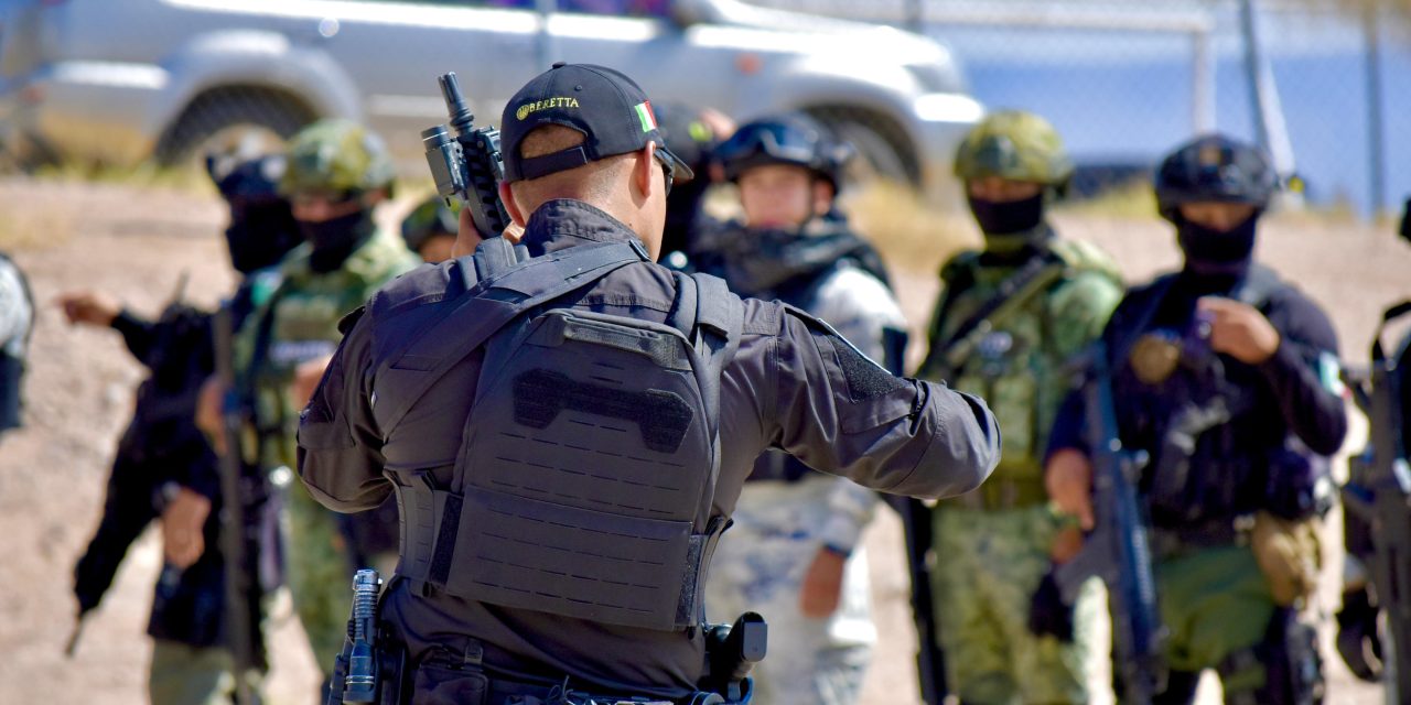 Recibe capacitación Sedena, GN y SWAT en protocolos de actuación policial