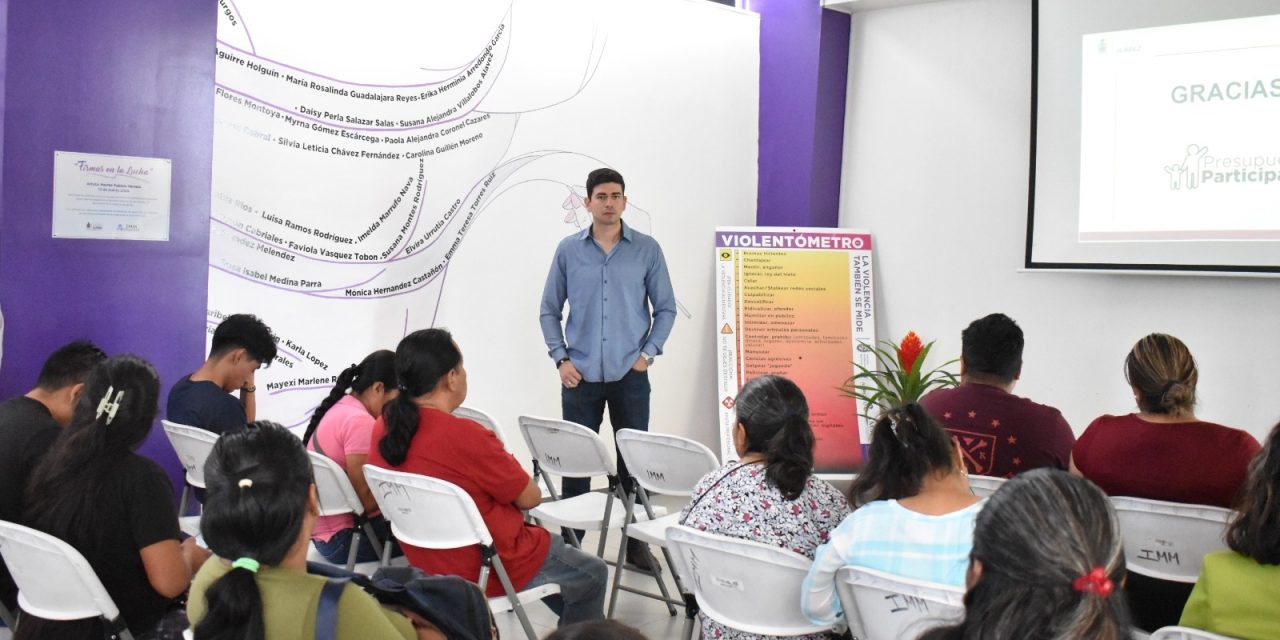 Ofrece Participación Ciudadana plática a integrantes de Pueblos Originarios