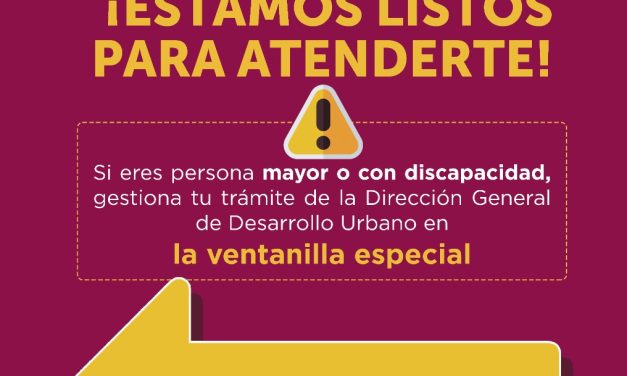Invita Desarrollo Urbano a utilizar ventanillas especiales