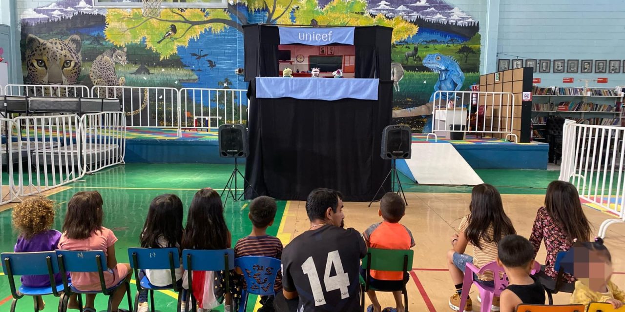 Presenta UNICEF obra de teatro “A comer sano y natural”