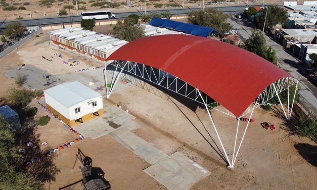 Listos otros 11 domos escolares para ser entregados