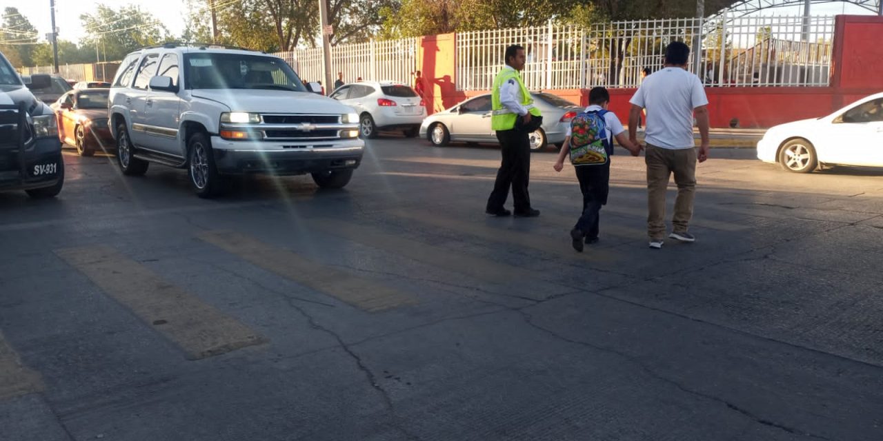 Listo operativo de Seguridad Vial por regreso a clases