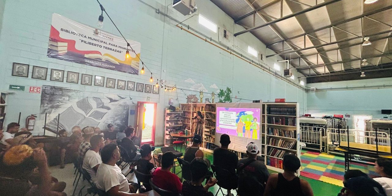 Imparte personal de Derechos Humanos taller “Violencia Sexual: Sobre el Consentimiento”