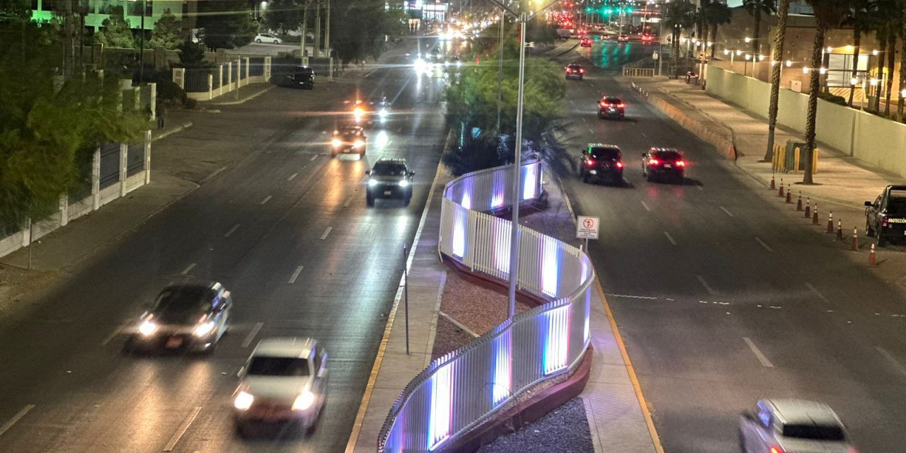 Afinan detalles de iluminación en camellón Paseo de la Victoria