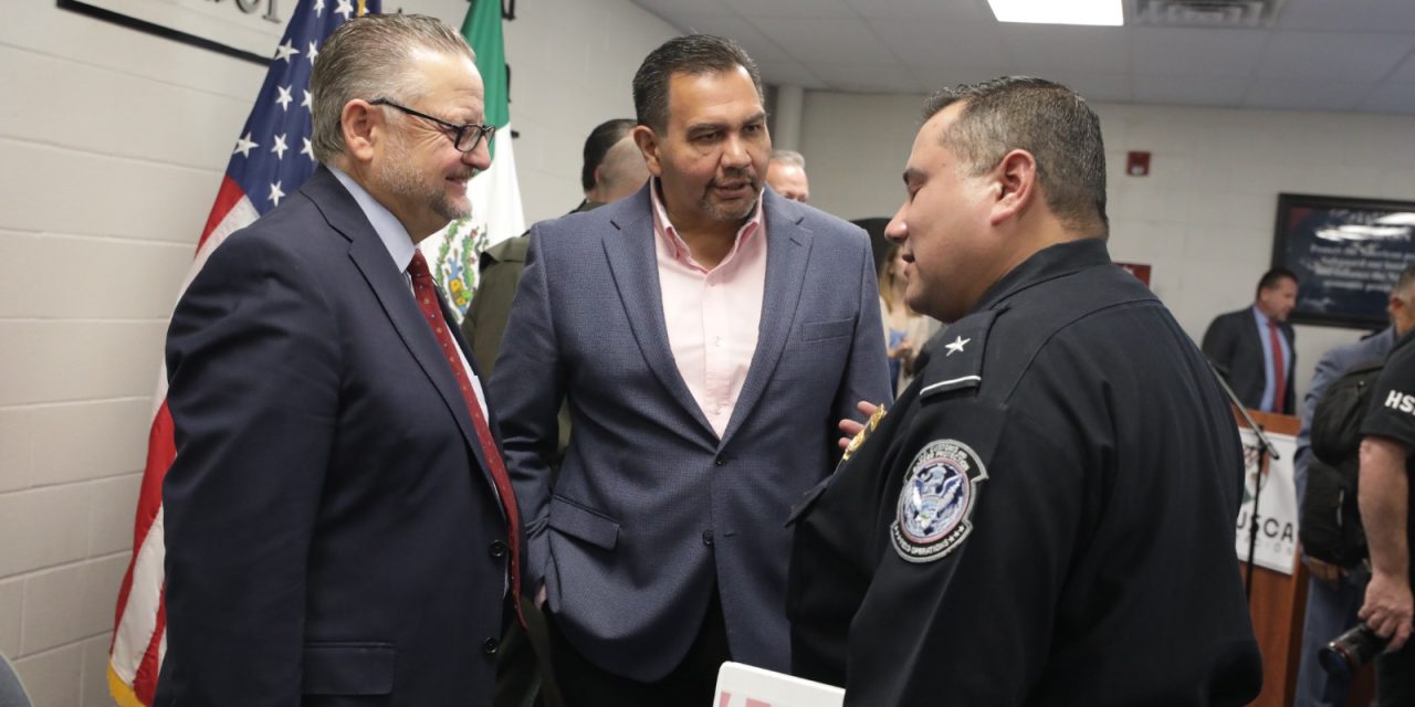 Refrenda Pérez Cuéllar compromiso con CBP para localizar criminales