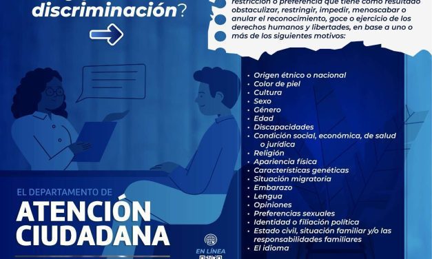 Invitan a denunciar tratos discriminatorios por parte de policías