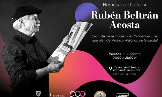 Rendirán homenaje a Rubén Beltrán Acosta