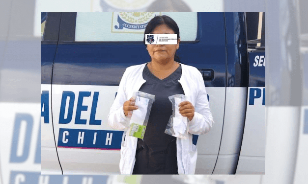 Arrestan a enfermera por ingresar clonazepam al Cereso No. 3
