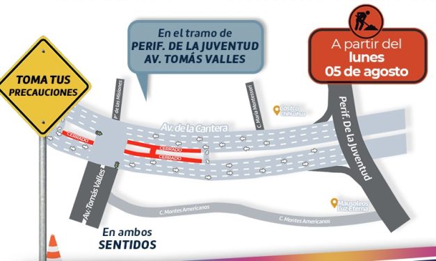 Anuncia Gobierno Municipal intervención en camellón central de la avenida de La Cantera