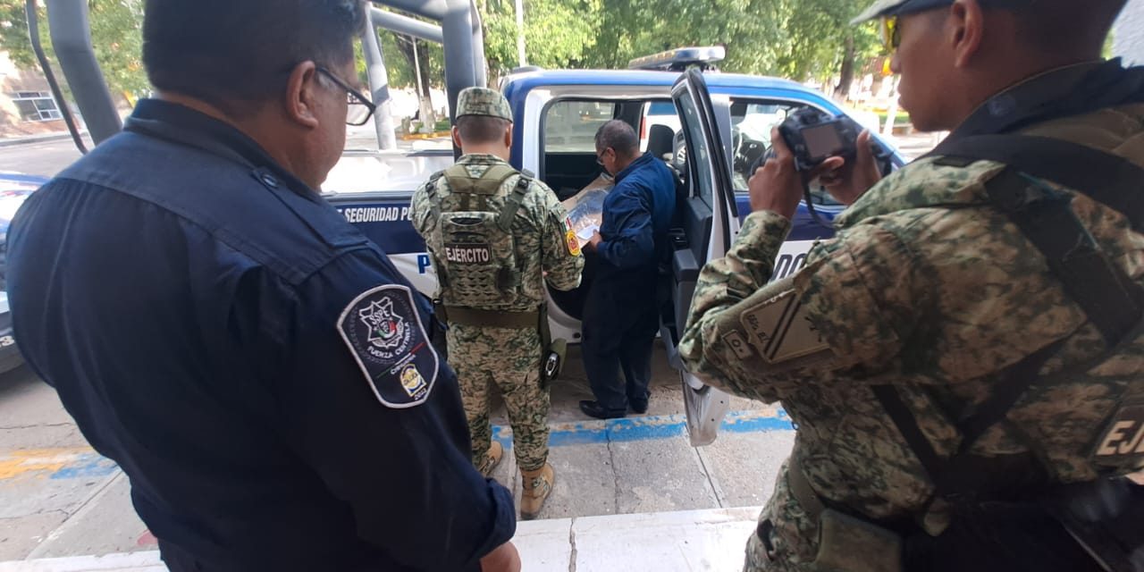 Desarma SSPE a policía municipal de Valle de Zaragoza