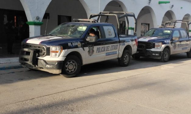 Desarma SSPE a policía municipal de Valle de Zaragoza