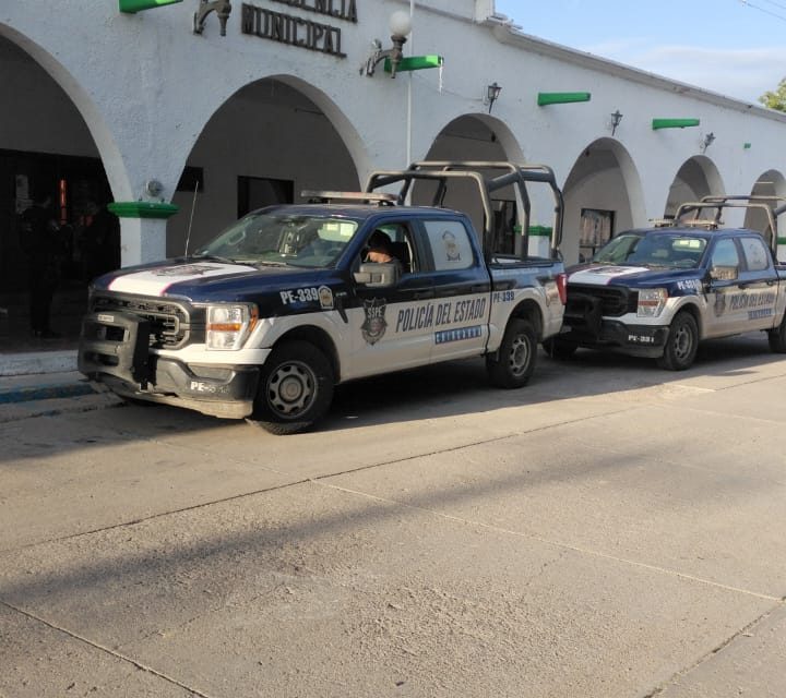 Desarma SSPE a policía municipal de Valle de Zaragoza