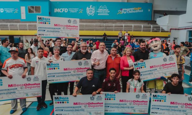 Clausuran programa “Mi Beca Chihuahua Deporte” 2024