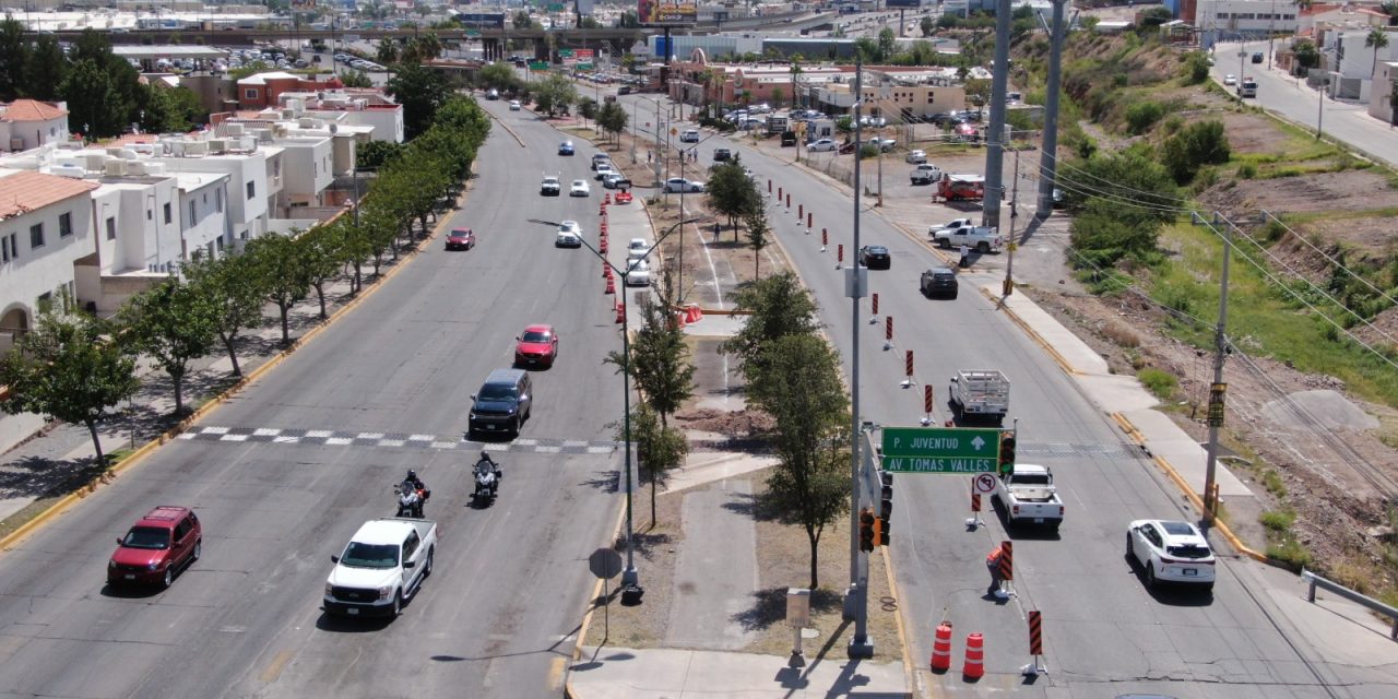Avanzan adecuaciones en avenida De la Cantera y Tomás Valles