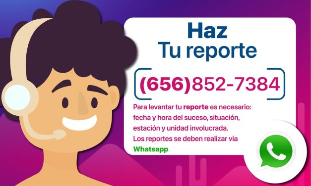 Habilita JuárezBus línea de WhatsApp para reporte de quejas 