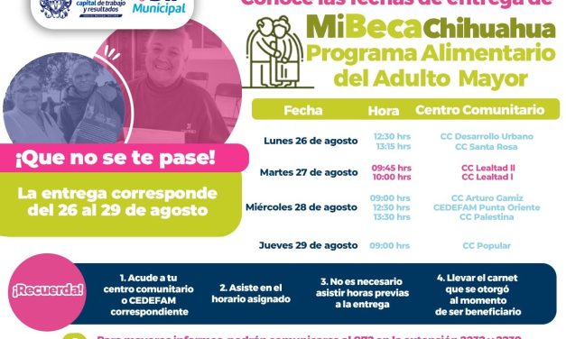 Acude por tu apoyo PAAM