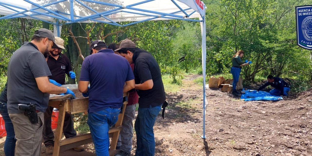 Continúan acciones de rastreo en Tubares, Urique y localizan fragmentos óseos