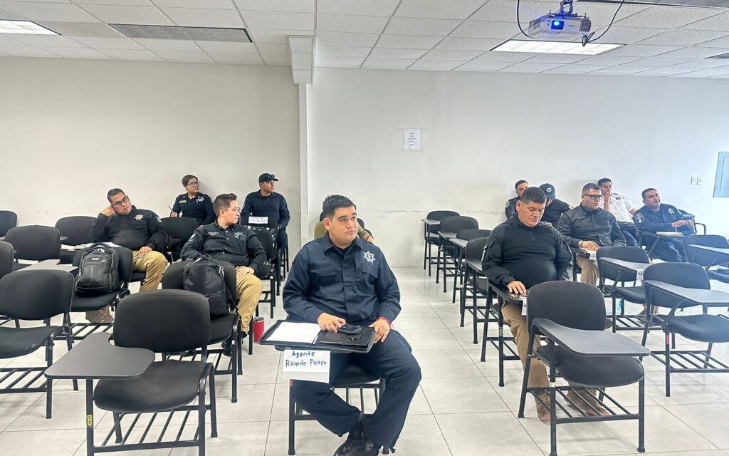 Participan elementos de la SSPE en curso de Inteligencia y Contrainteligencia Policial