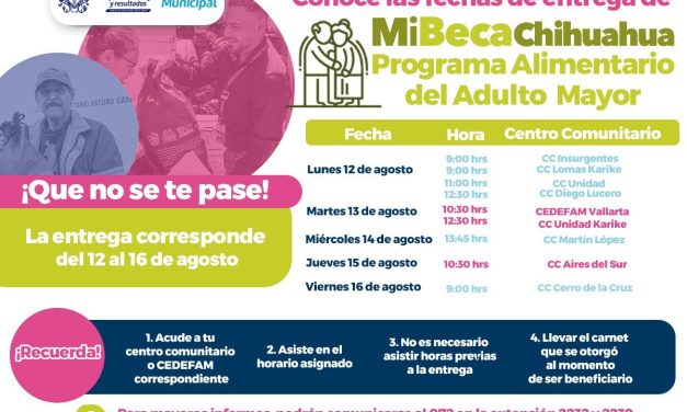 Acude por tu entrega PAAM en tu centro comunitario