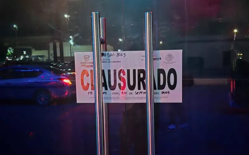Clausura Gobernación Estatal 12 establecimientos en la última semana