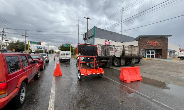 Arranca Obras Públicas mantenimiento de la avenida Adolfo López Mateos