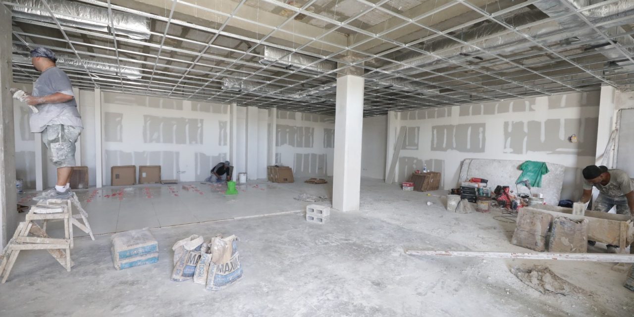 Construcción de CEMPO lleva un avance del 80%