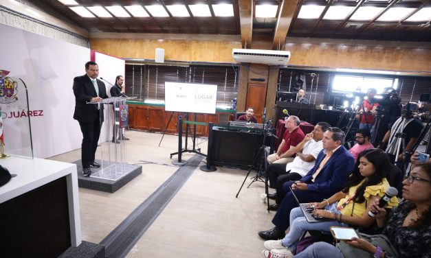 Presentará alcalde ante legisladores proyectos de obras para Juárez