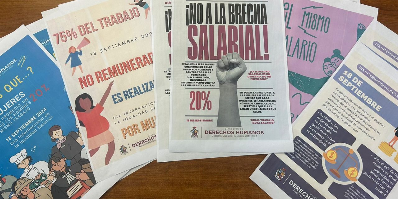 Lanzan campaña de sensibilización por el Día de la Igualdad Salarial