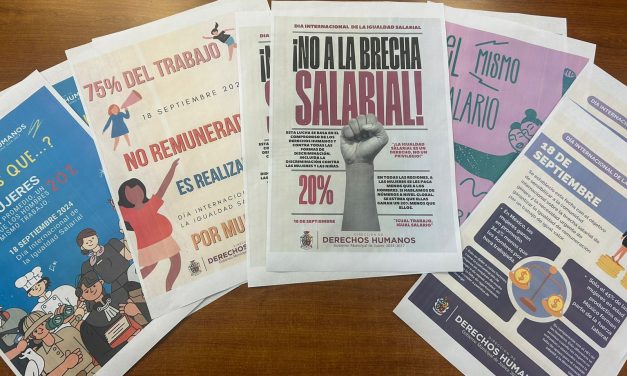 Lanzan campaña de sensibilización por el Día de la Igualdad Salarial