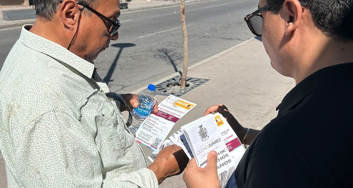 Promueve Derechos Humanos consulta en los “Diálogos por el Cambio de Juárez”