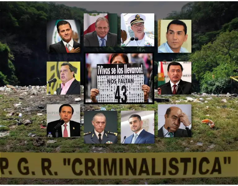 ¿DÓNDE ESTÁN LOS INVOLUCRADOS EN AYOTZINAPA?