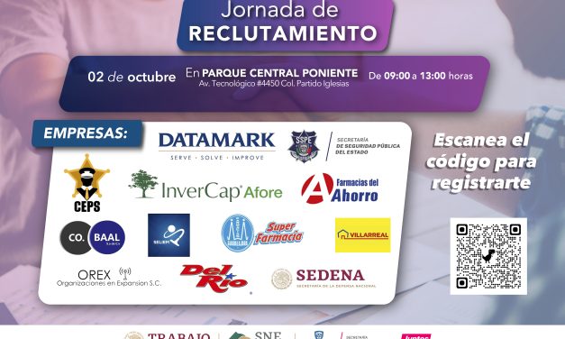 Ofertarán 1,200 empleos en Jornada de Reclutamiento en Ciudad Juárez