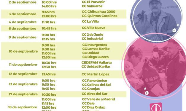 Consulta las fechas y lugares para la entrega PAAM en septiembre