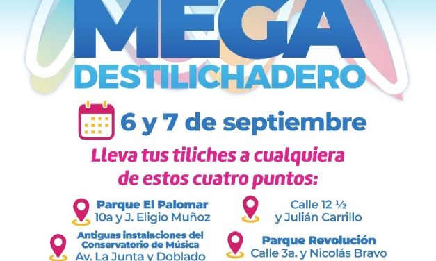 “Mega Destilichadero” este 6 y 7 de septiembre en el centro