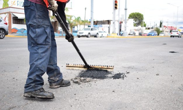 Durante la semana el Gobierno Municipal atendió más de 600 baches en la capital