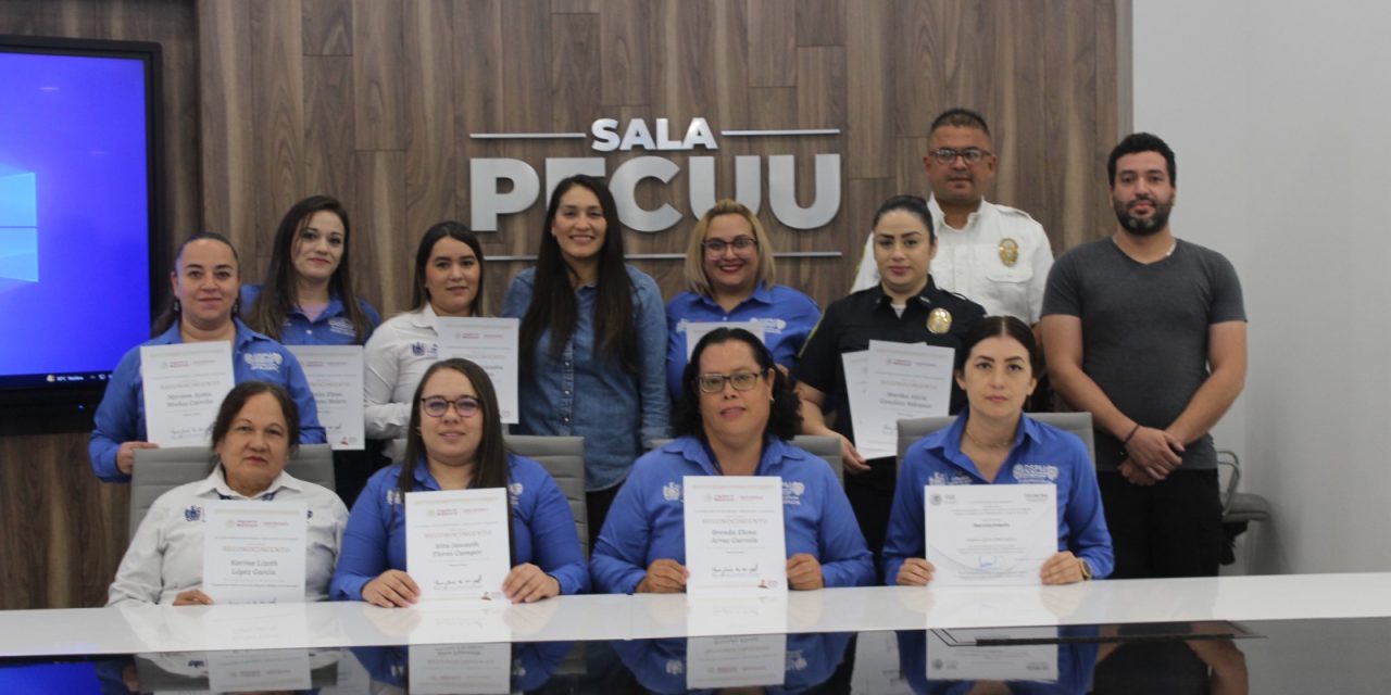 Concluyen operadoras del 9-1-1 y de programa Siempre Acompañadas, curso Alerta Amber y Violencia de Género