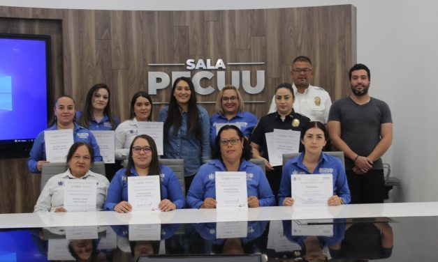 Concluyen operadoras del 9-1-1 y de programa Siempre Acompañadas, curso Alerta Amber y Violencia de Género