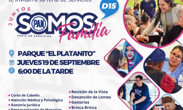 Hoy servicios gratuitos a la colonia Infonavit Nacional